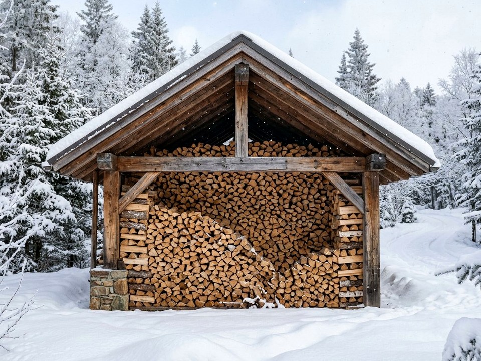 Укладка сезонного запаса в Раменском, улица Новая, 17
